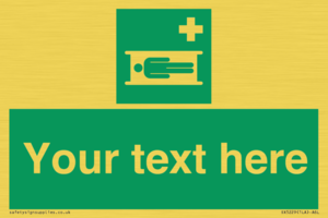 Custom Stretcher Sign